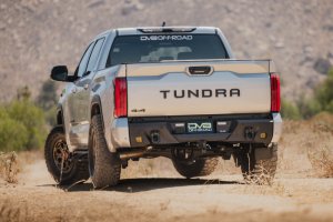 Toyota Tundra Rear Bumper - DV8 Offroad - Spec Series, Mid-Width, Steel - Black - `22-`26